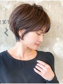 ショートヘア/ショートカット/ショートボブ/30代40代50代/表参道