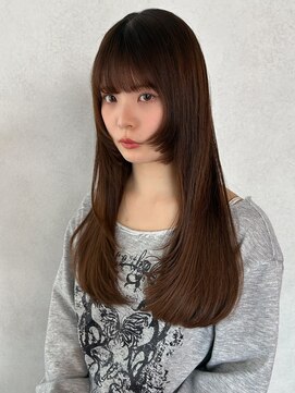 カナン 銀座(CANAAN) ワンホンレイヤー　顔周りカット　姫カット