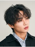 原宿ツイストスパイラルパートニュアンスパーマかき上げ刈り上げ