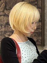 ナヌーク ダイカンヤマ(nanuk daikanyama) 丸みショートボブ/レイヤーショートボブ/顔周りレイヤーボブ