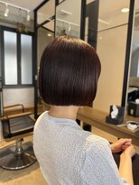 ニーイチイチ(211)&nbsp;ミニボブ/ラベンダーカラー/切りっぱなしボブ