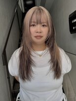 パーク(PAAQ) ダブルカラー&ブリーチ/レイヤーカット/ミックスカラー三毛猫