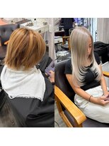 カルフール ロコ 草加西口店(Carrefour LOCO)&nbsp;ミルクティーアッシュ　シールエクステ80枚