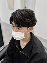 men’s salon dot.tokyo 川崎店【ドット】【10月2日 NEW OPEN(予定)】 フェザーパーマ【川崎/men's/メンズパーマ/メンズカット】