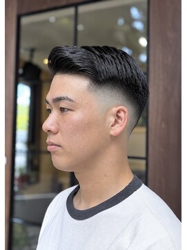 バーバーショップテト(barber shop tete) スキンフェード/ハードパート/barberスタイル