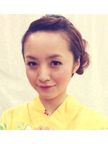 カール 鶴川店(K:R) 大人可愛い編み込みアップ