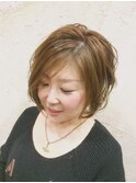 ふわふわショートボブ