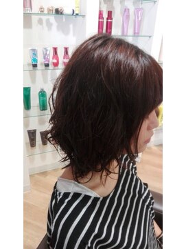 ポレポレ(POLEPOLE) ボブ＋パーマ