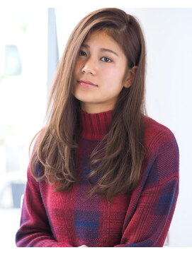 ヘアーループレル(Hair ruup Rell design works) 柔らかいカールの秋冬ロングスタイル