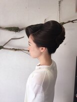 大人しっとり和装アップ