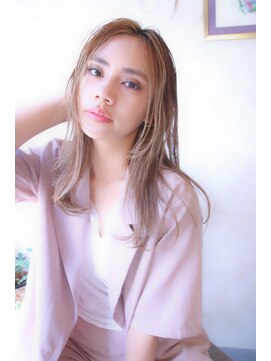 ブーケ(BOUQUET) ピンクベージュ　ピンクラベンダー　くすみピンク