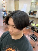 韓流 前下がりセンターパート サラサラ