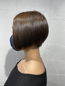 シェル 吉祥寺(shell) 透明感+艶感前下がりボブ