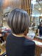 ヘアデザインクラフト(hair design CRAFT)の写真/<新松戸駅2分>白髪ぼかしでオシャレスタイルに。暗くなりすぎない自然な色味で若々しい印象を叶えます!