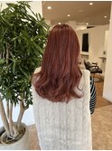 ふんわりピンクベージュ