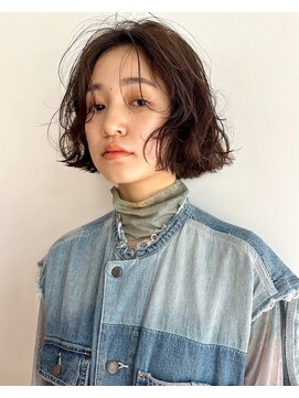 ソワ オモテサンドウ(SOIE OMOTESANDO) 【SOIE】ウェーブボブ