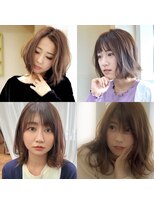 ヘアー カフェ コトノハ(hair cafe kotonoha)&nbsp;【コトノハ】顔周りレイヤーハイカジュアル20代30代40代小顔
