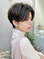 ショートヘア/大人可愛い/簡単スタイリング/30代40代50代/表参道