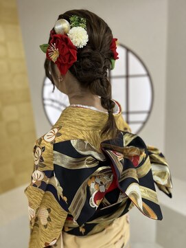 フォトリンクキポ 日本橋(Photo link ki.po) 編みおろしヘア♪