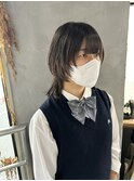 【MANA】ウルフ/レイヤーカット/個性派/モード/黒髪