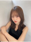まなstyleレイヤーカットのお色気ヘア 20代30代40代 お顔まわり