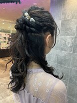 ガニー 流山おおたかの森(GANNI)&nbsp;ハーフアップアレンジ【HIROMI】