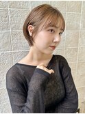 ショートヘア/ショートカット/ショートボブ/30代40代50代/表参道