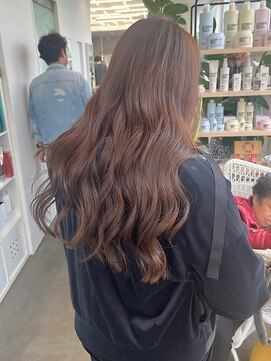 ディフィーノ 青山(DIFINO) 【DIFINO 青山】透明感ブラウンカラー/ロング