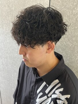 ニアウ 太田店(Niau) メンズパーマ波巻きスパイラルパーマツイストスパイラルパーマ