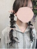 【前田】バレエコア風ツインテール
