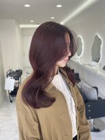 サジャ バイ エレン(SAJA by Ellen)&nbsp;ワインレッド【韓国ヘア/透明感カラー/ワンホンレイヤー】