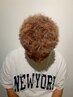 【全員/EASYPUNK】メンズカット＋ダブルカラー＋イージーパーマ ￥19800