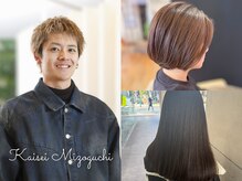 ≪スタイリスト≫溝口 開世 * 髪の悩みに親身になって向き合い「なりたい理想像」を叶えます！