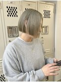 【soso 伊勢田】ミニボブ×オリーブグレージュ