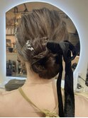 大人タイトヘアアレンジ