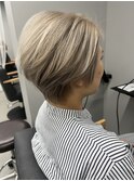 髪質改善カラー ブリーチ