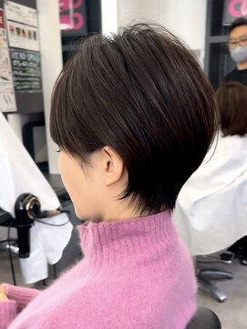 ブレス ヘアデザイン(BLESS hair design) 静岡ショートカット白髪染め切りっぱなしボブ大人ショートボブ