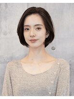 アイスバーグ(eyesburg)&nbsp;20代30代ナチュラルくびれボブ毛先パーマ艶感結べるボブ