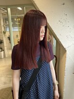 ペピンバイメルシー(pepin by merci.) ＊  ぷつんとライン  チェリーレッド