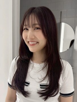 マッシュ 天王寺あべの(MASHU) 赤茶カラー×レイヤー【天王寺/阿倍野】