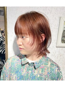 ロンド ルージュ 銀座店(Lond rouge) ミニウルフ髪質改善縮毛矯正酸性ストレートレイヤーカット/銀座