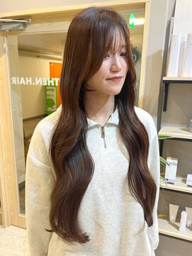 オーセンヘア(AUTHEN.HAIR) ほんのりラベンダーベージュ