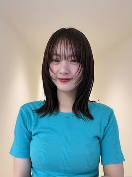 アイトーキョーエス 渋谷(AI TOKYO S) レイヤーボブ/オリーブベージュ/結べるボブ