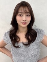 エジョン 三鷹店(Aejon)&nbsp;三鷹吉祥寺顔まわりレイヤーワインレッドココアブラウン