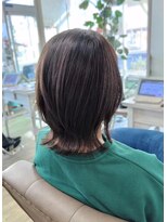 ヘアアトリエ ナイン 岡部店(hair atelier nine)&nbsp;ヘッドスパ/バーガンディ/バズカット/ブルーブラウン/福島市