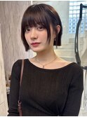 韓国ボブレイヤーボブ渋谷タッセルボブお洒落なレイヤーカット