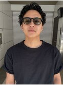 men's/◎アップバングメンズショート/メンズルーズパーマ