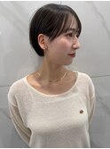 髪質改善/大人ガーリー/似合わせカット/ショートボブ/前髪/仙台