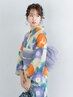 【11:00以降限】2026夏!!浴衣着付け＋ヘアセット★梅田浴衣着付け⇒￥4400   