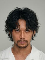 フィフス 札幌大通(fifth)&nbsp;無造作シャドウパーマの王道センターパートスタイル◎